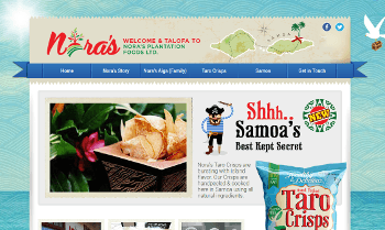Nora's Plantation Foods website